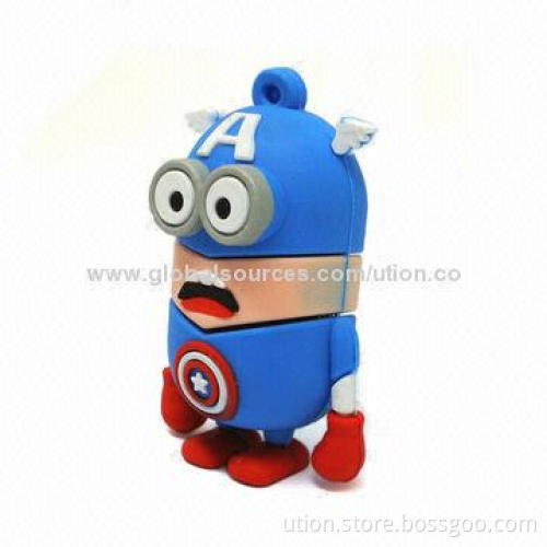 Bootable USB Flash Drive with Up to 16GB Capacity and USB2.0 Interface